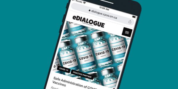 Mobile phone viewing eDialogue article