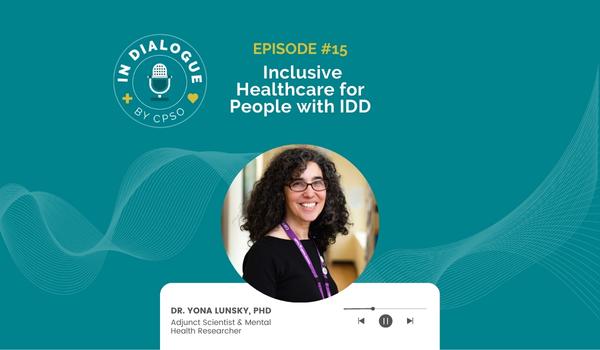 ‘In Dialogue’ Episode 15: Dr. Yona Lunsky